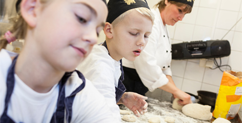 Skolkök i Rydboskolan Österåker.